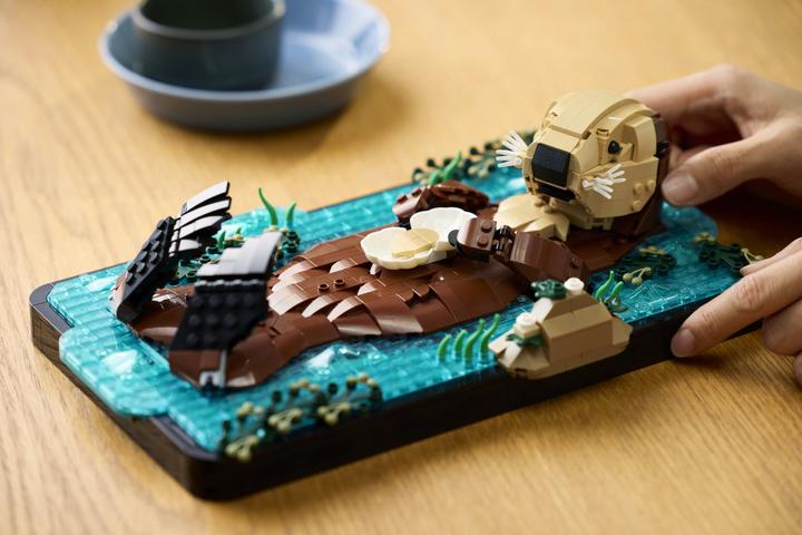 Image du produit LEGO Loutres flottantes (21366, LEGO Ideas)