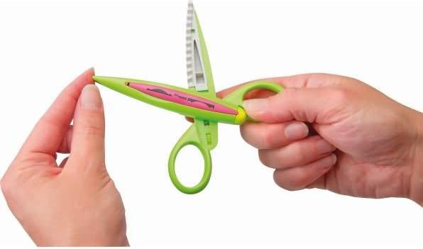 Actual product image Maped Scissors combi box 1xscissor rack 5xinterchangeable blades assorted colours