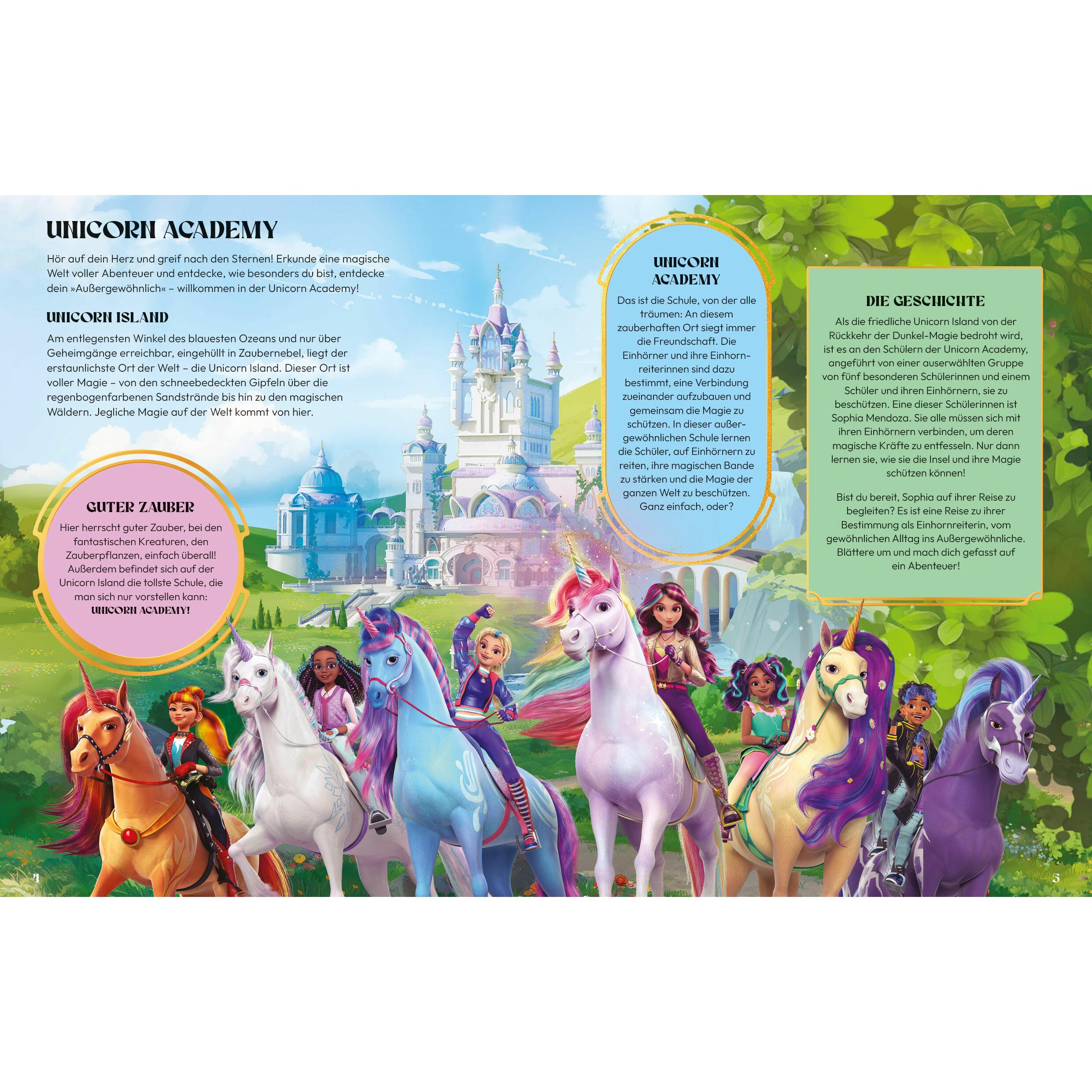 Thumbnail - – Das grosse Fanbuch, Kinderbücher von Gabriele Würdinger, Unicorn Academy