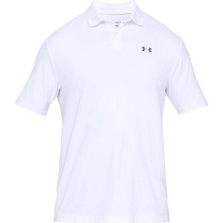 Under Armour, Herren, Shirt, Poloshirt UA Performance Polo 2.0, Weiss, (M)
