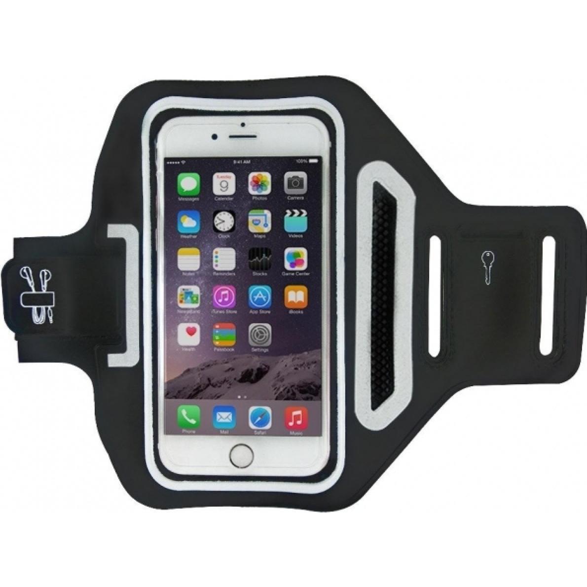 SmartFitness Apple iPhone 8 Plus Handy Sport Armband, Smartphone Sportarmband, Schwarz