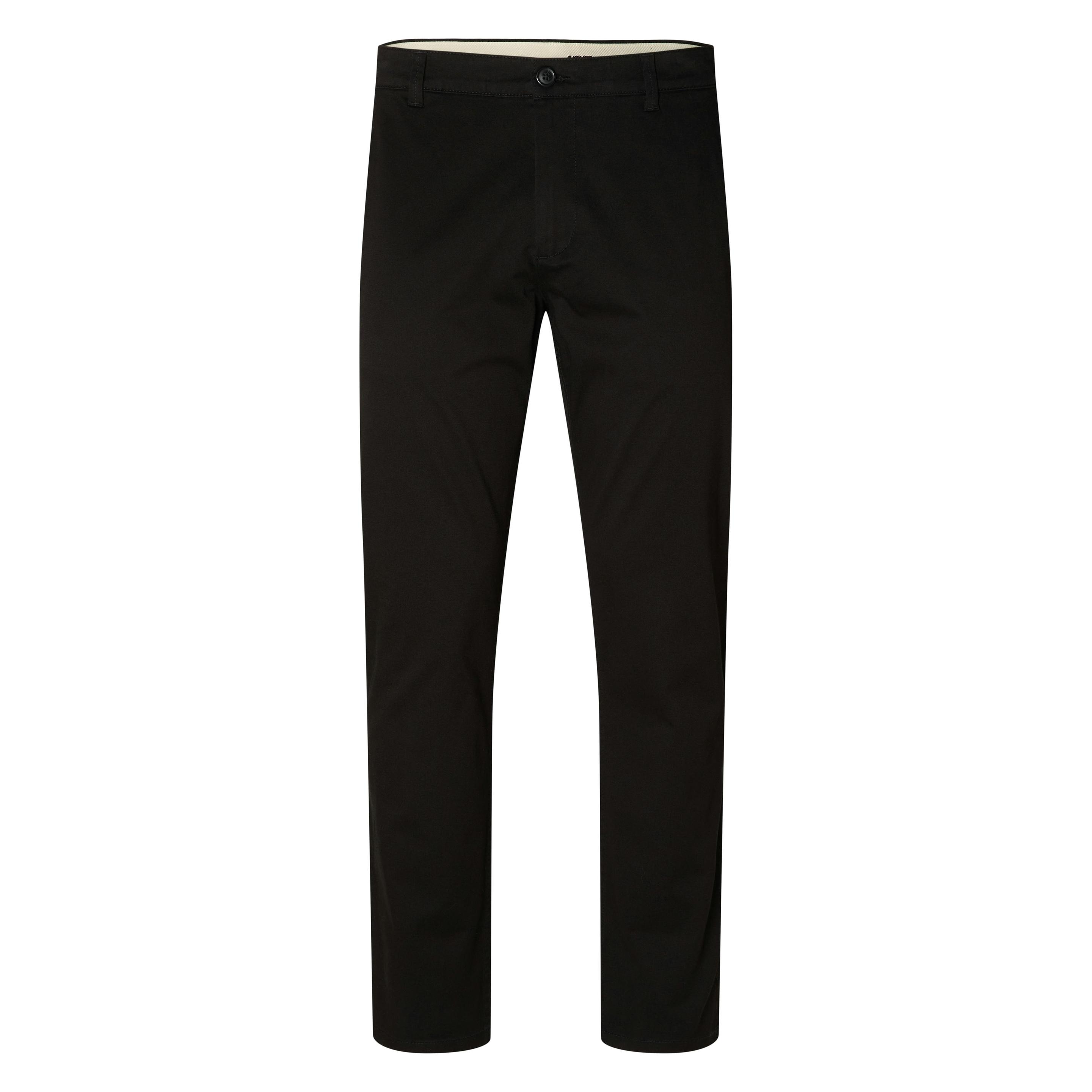 Selected, Herren, Hosen, Slh175-Slim Bill Pant Flex Noos, Schwarz, (W36/L32)