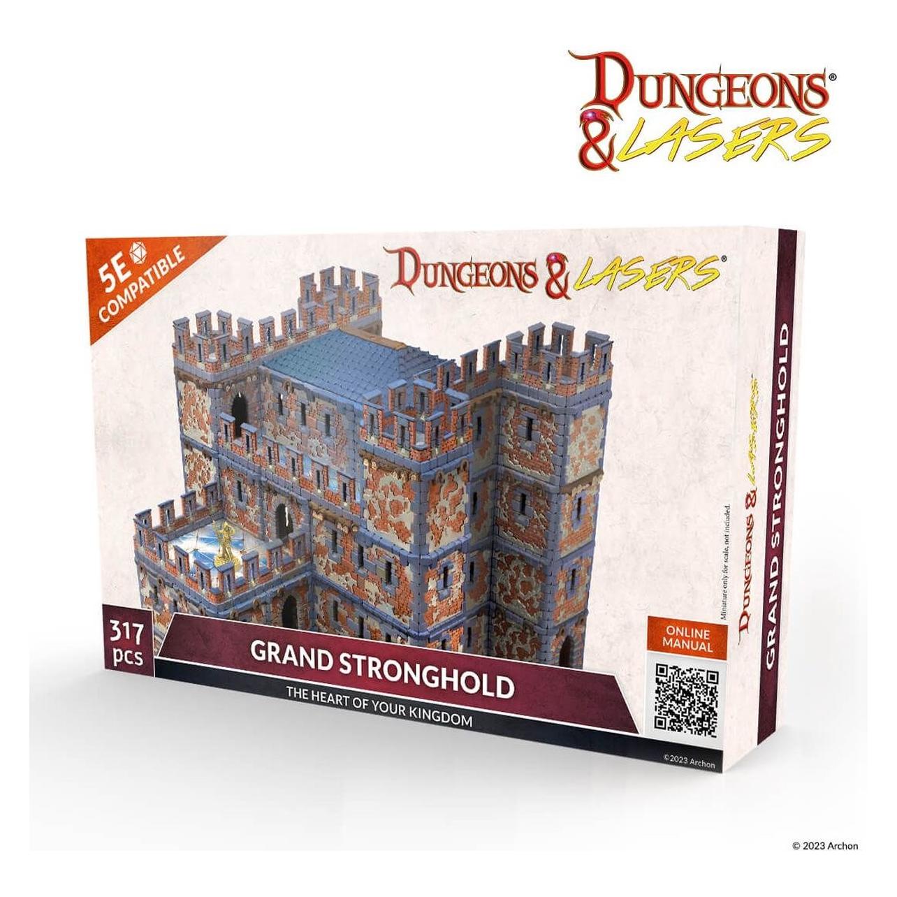 Archon Studios Fortezza Grande Di Dungeons And Lasers (Plastic)