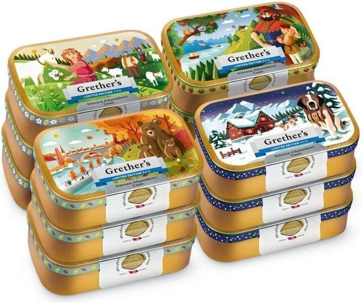 Grethers Pastilles de cassis (12 pièce(s))