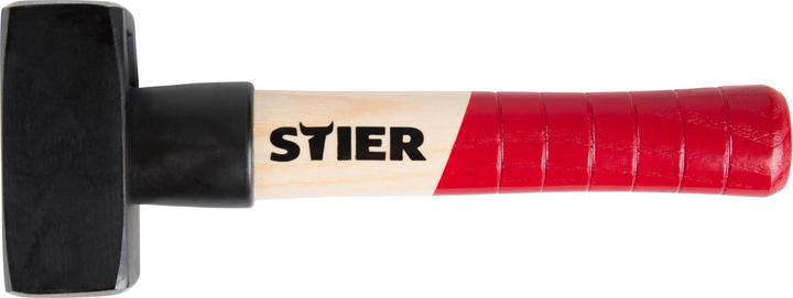 Actual product image Stier Robust+ 1000g hammer with handle protection DIN 6475 (1000 g)