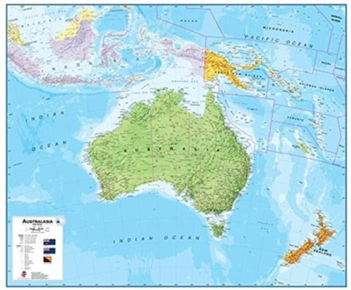 Actual product image Australasia laminated