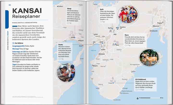 Image du produit Reiseführer Entdecke Japan (Allemand, Craig McLachlan, Ray Bartlett, Samantha Low, Simon Richmond, Tom Fay, 2025)