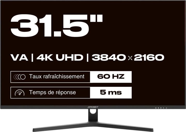Actual product image Japannext 80,0cm JN-V315UHDR 16:9 HDMI/DP UHD (3840 x 2160 Pixels, 31.50")