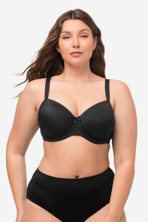 Image du produit Ulla Popken Damen grosse Grössen Bügel-BH, Softschale, Cup B-E schwarz 100B 697144100-100B (100 B)