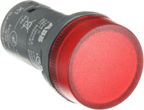 Immagine prodotto ABB Dispositivi di comando e segnalazione, 1SFA619403R5021, CL2-502R rosso 24V AC/DC