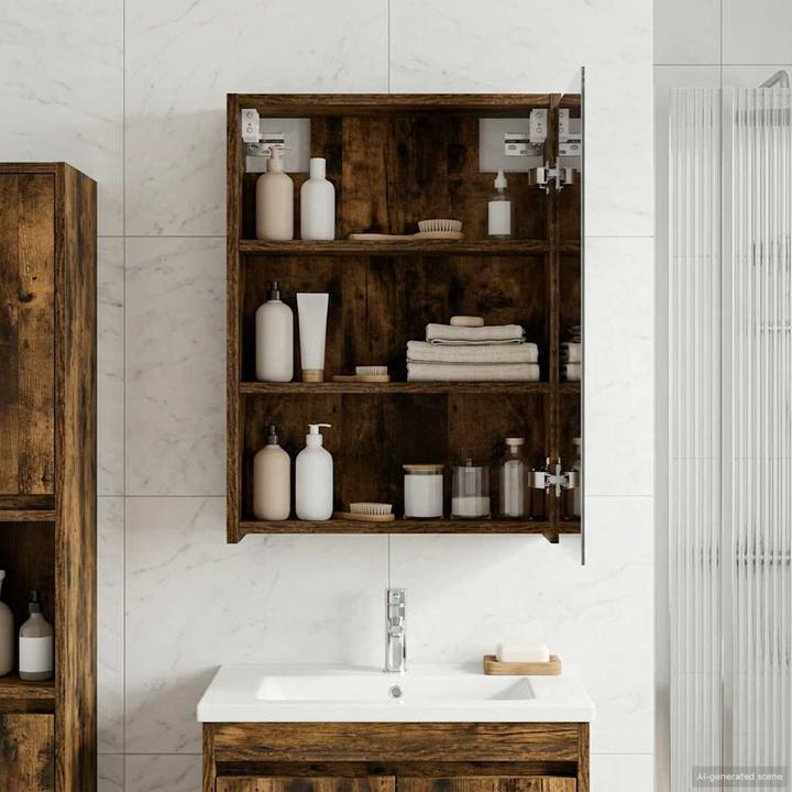 Produktbild vidaXL Badezimmerschrank (43 x 16 x 62.50 cm)
