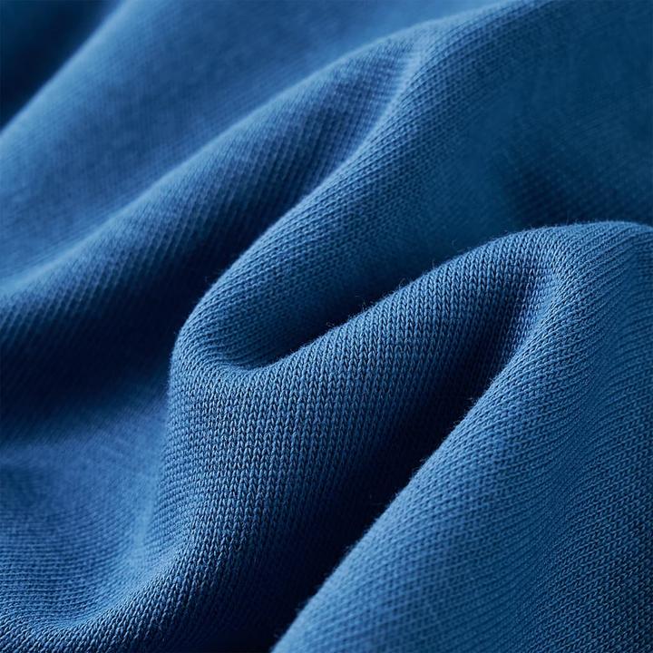 Immagine prodotto VidaXL Maglia con cappuccio per bambini blu 128,Materiale: 80 % cotone. 20 (128)