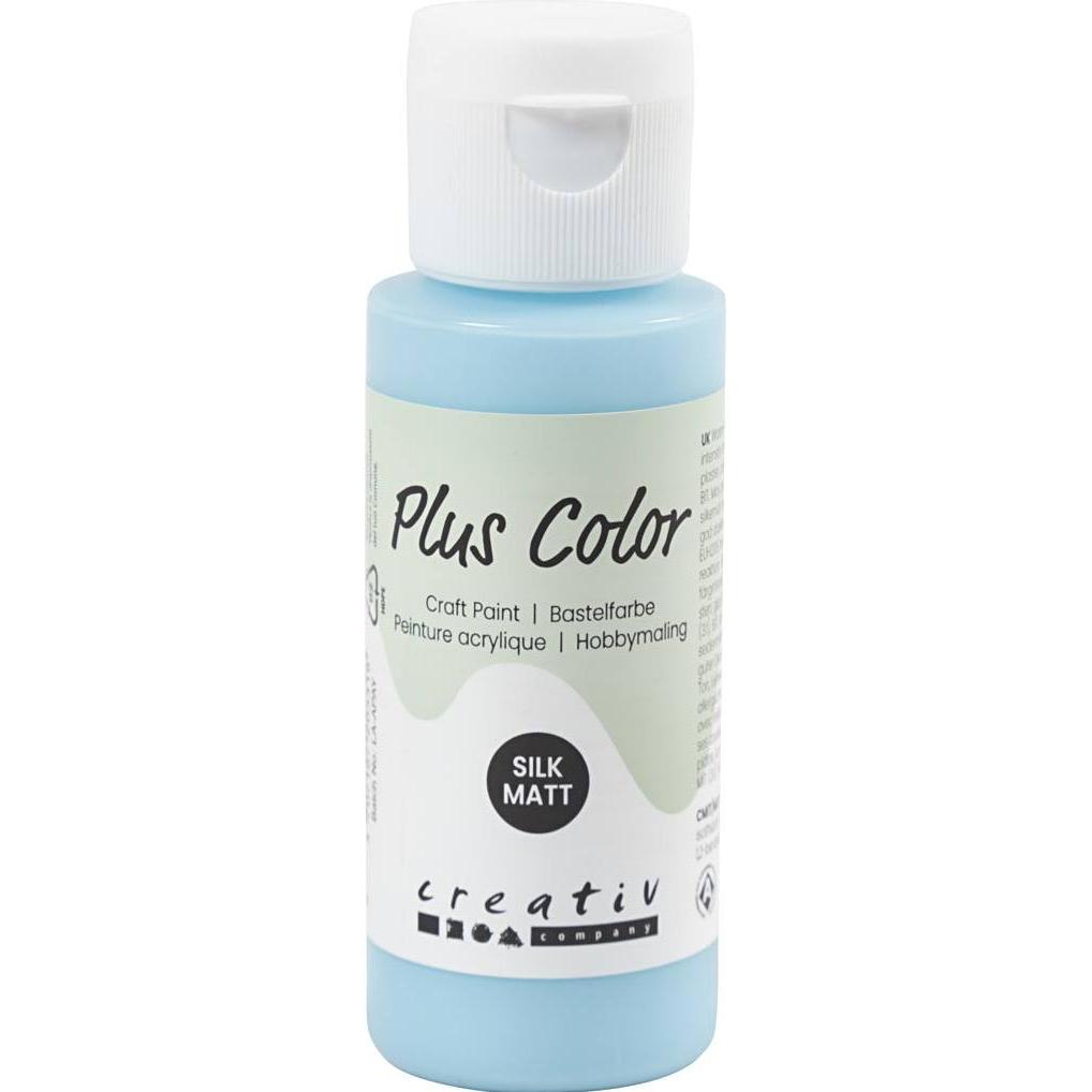 Plus Color, Colore + Vernice per fai da te, Craft Paint (60 ml)