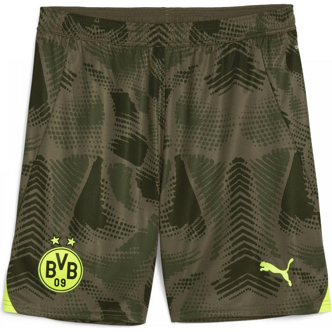 Puma, Herren, Sporthose, BVB GK Shorts Replica (XL), Weiss, XL