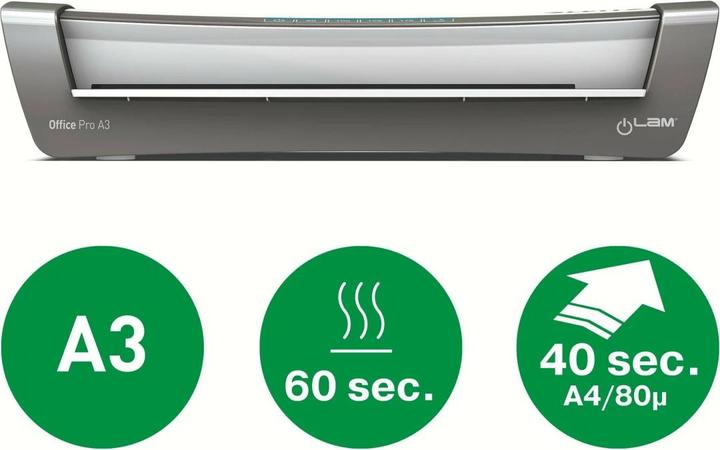 Image du produit Leitz iLAM Office Pro Laminator (80 - 175 µm, A3)