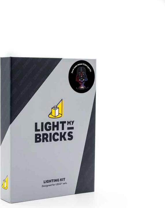 Actual product image Light my bricks LED light set for LEGO Star Wars Darth Vader helmet