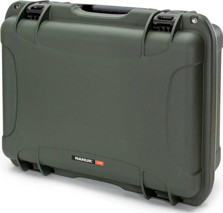 Actual product image Nanuk Plastic Case 930 - with Foam Olive Green (Camera case, 26.50 l)