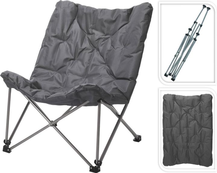 ProWorld Gepolsterter Campingstuhl, klappbar, 2er-Set