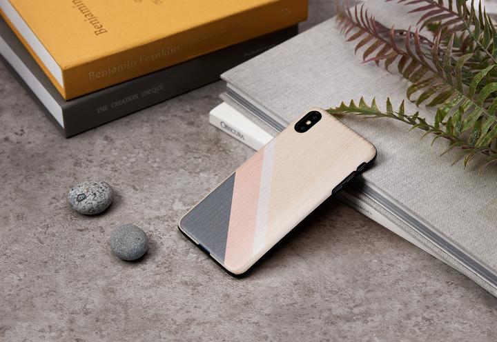 Produktbild Man&Wood SmartPhone case iPhone XS Max pink suit black (Apple iPhone XS Max)