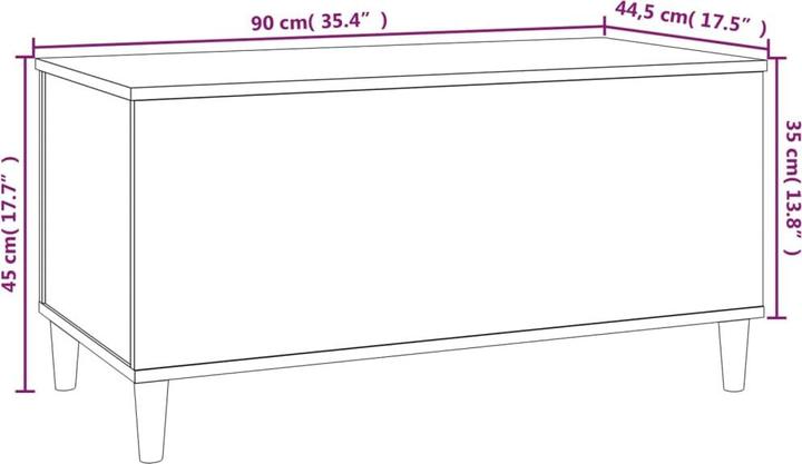 Produktbild vidaXL Couchtisch