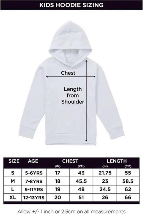 Produktbild X-Man Info Kapuzenpullover Zum Überziehen (128)