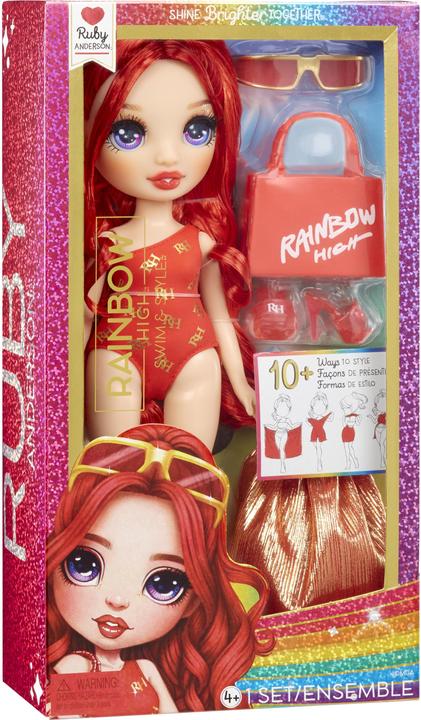 Produktbild MGA Swim & Style Fashion Doll- Ruby