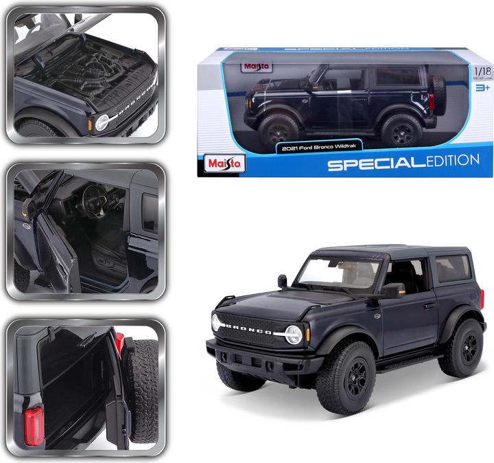 Actual product image Maisto Ford Bronco Wildtrak 2021