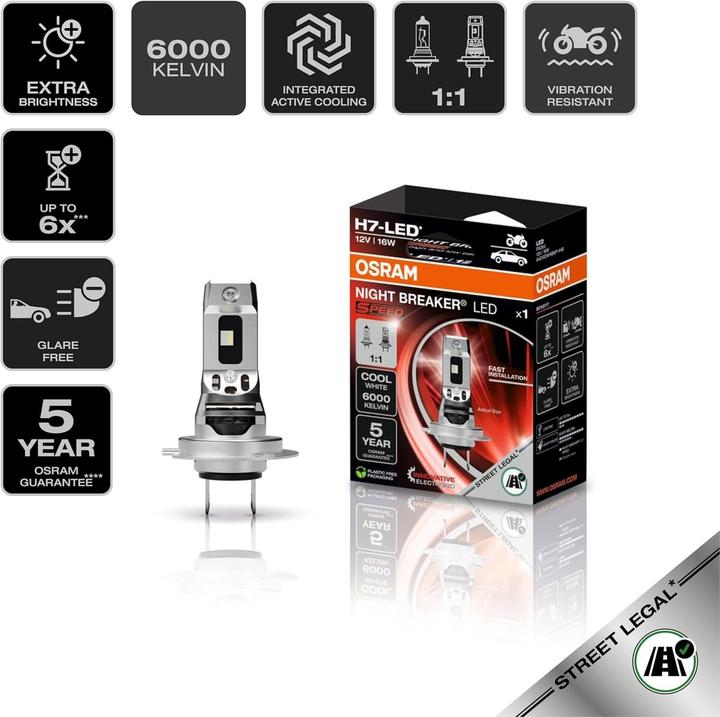 Immagine prodotto Osram Night Breaker (H7)