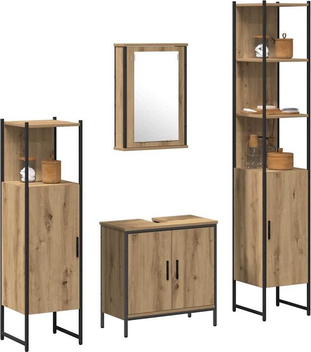 vidaXL Badezimmer Set