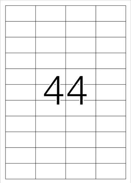 Actual product image HERMA Weatherproof labels A4