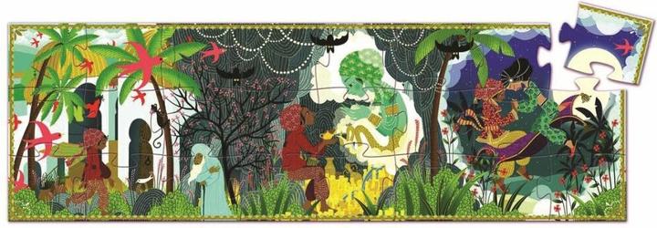 Actual product image Djeco Puzzle around the world 200 pieces (incl. booklet) (24 pieces)