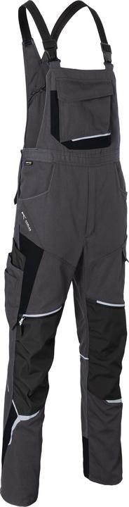 Produktbild Kübler Latzhose BODYFORCE, anthrazit / schwarz, Konfektionsgrösse 98 (98, 98)