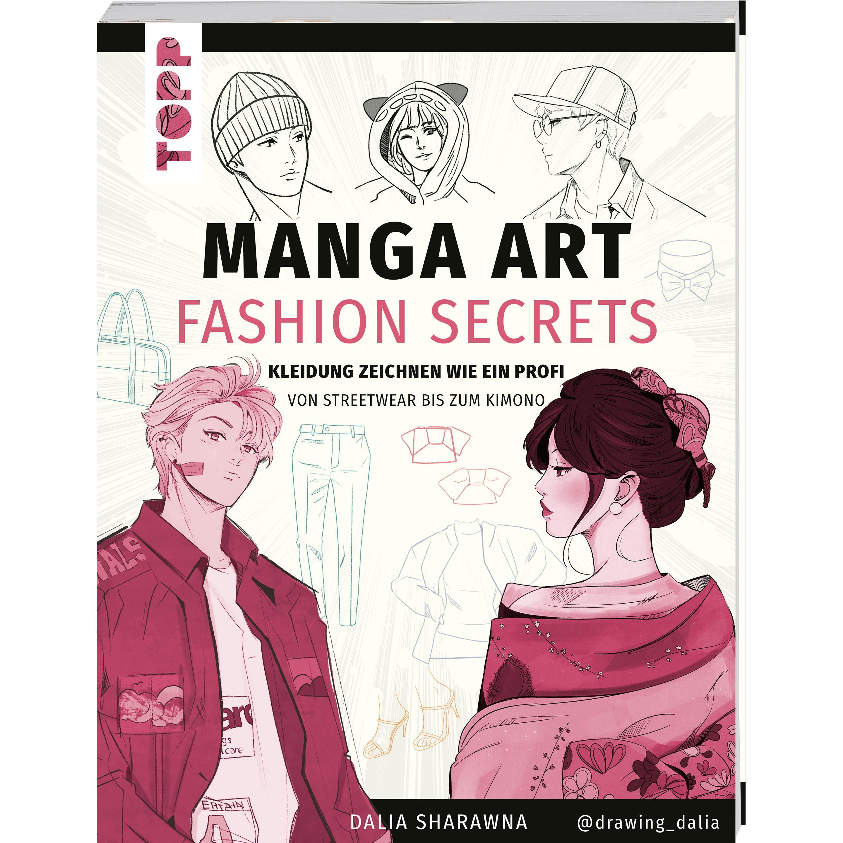Manga Art Fashion Secrets, Ratgeber von Dalia Sharawna