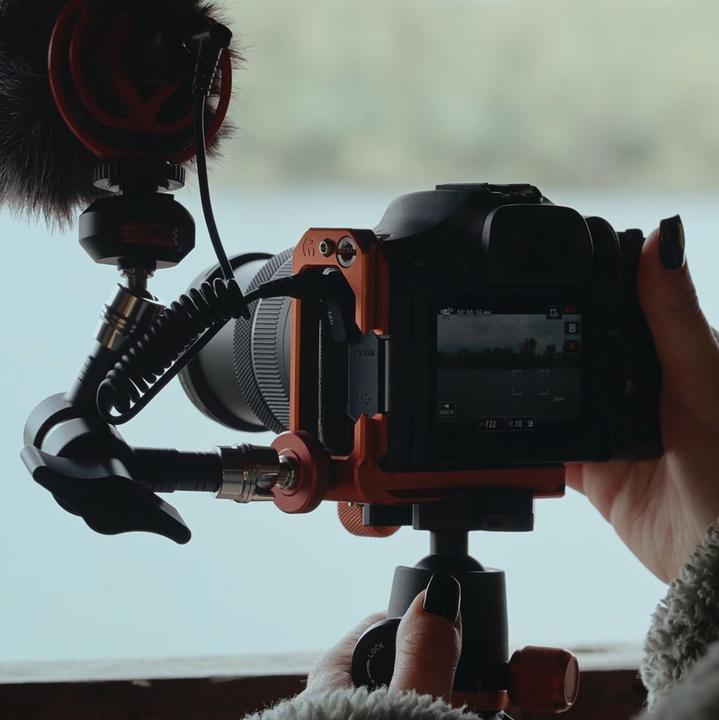 Produktbild 3 Legged Thing Riley QD Canon R7 L Bracket Koper (Metall)