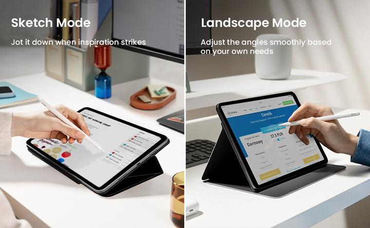Actual product image tomtoc B02 (11") Inspire 4-Mode Folio (iPad Pro 11 2021 (3rd Gen), iPad Pro 11 2022 (4th Gen))