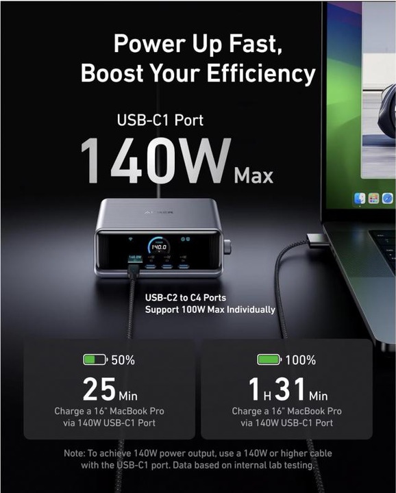 Produktbild Anker Prime GaN Desktop Charger (250 W)