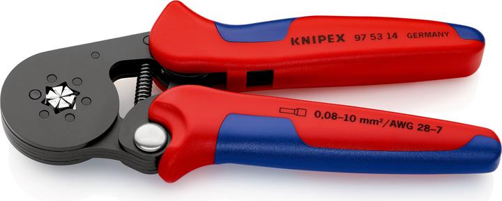 Produktbild Knipex Selbsteinstellende Crimpzange für Aderendhülsen (180 mm)