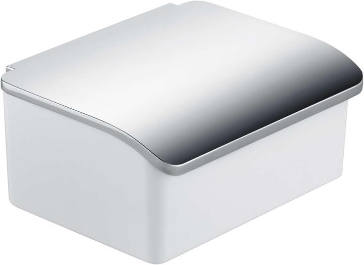 Produktbild Keuco Feuchtpapierbox Elegance 11667013000 Porzellan wei/verchromt