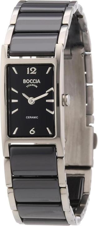 Image du produit Boccia 3201-02 Montre femme céramique titane 19mm 5ATM (Horloge analogique, 19 mm)