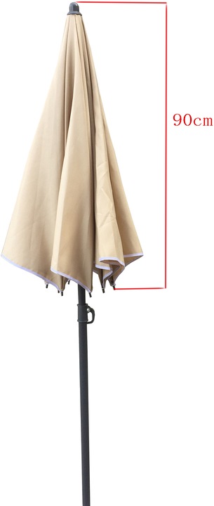Image du produit VCM Parasol de plage rond protection UV (1.60 m)