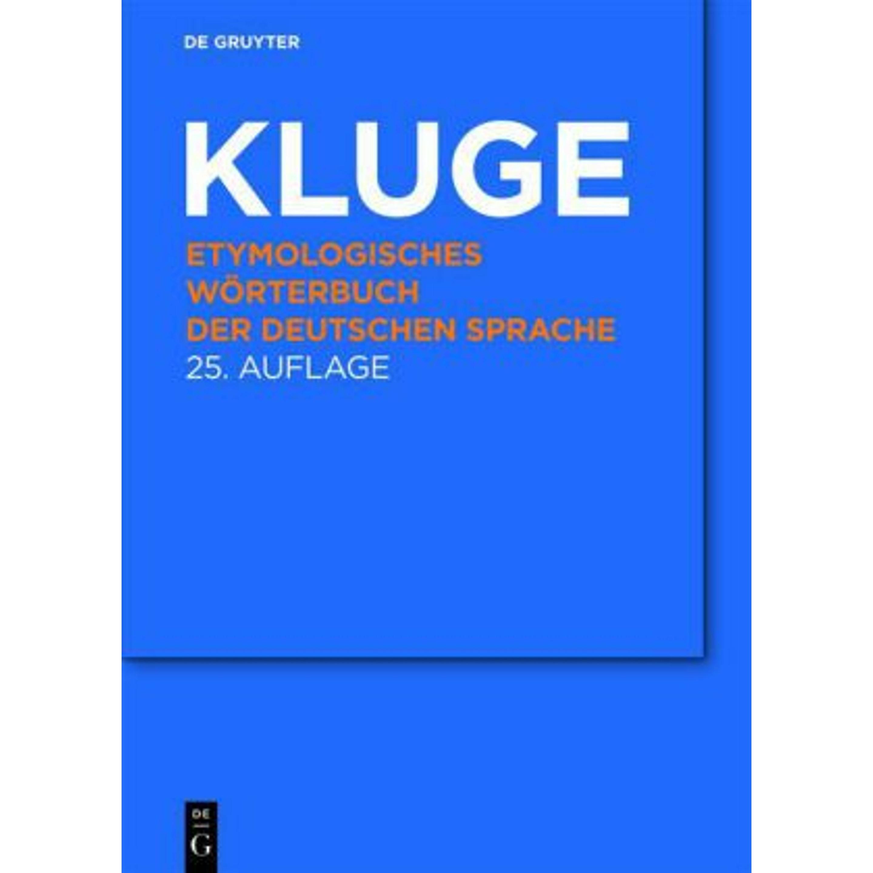 Etymologisches Wörterbuch der deutschen Sprache, Fachbücher von Friedrich Kluge
