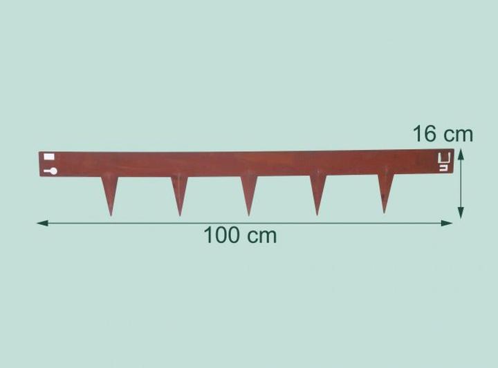 Immagine prodotto Relaxdays Set bordura (100 cm)