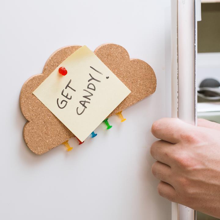 Productafbeelding Novelty Magnetisch Kurk Prikbord Wolk (Prikbord)