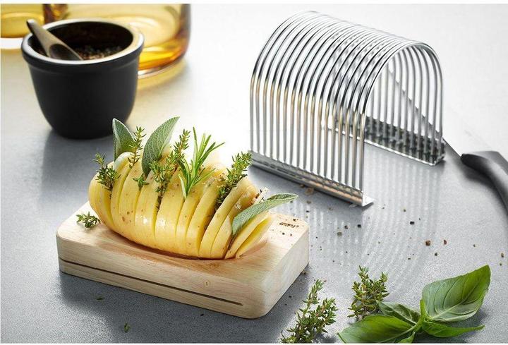 Produktbild GEFU Fächerkartoffel-Schneider silberfarben