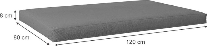 Produktbild Vicco Palettenkissen (120 x 80 cm)