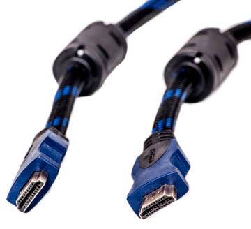 Actual product image Extra Digital Kabelis HDMI - HDMI, 20 m, 1.4 Ver., Nylon (20 m)