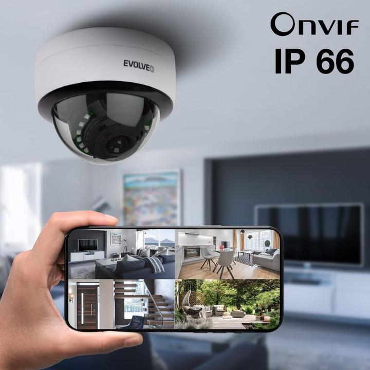 Actual product image Evolveo Detective POE8 SMART camera antivandal POE/ IP - přídavná kamera k WN8,IP8,POE8 (1920 x 1080 Pixels)