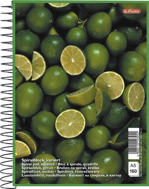 Actual product image Herlitz College notepad A5/160BL assorted (A5, Checked, No binding)