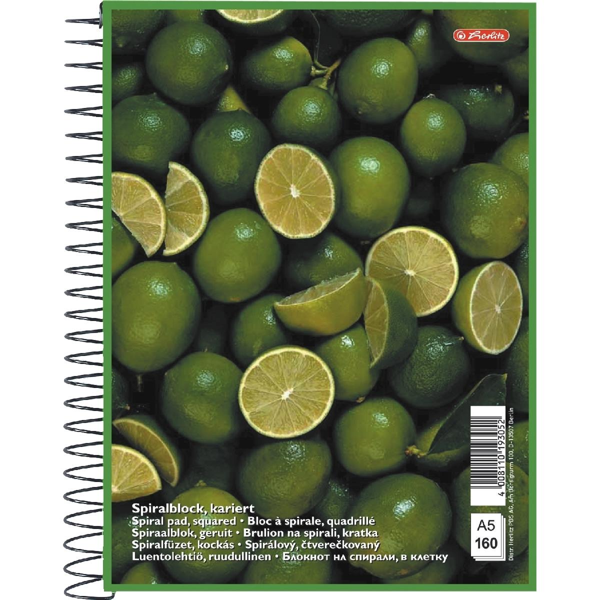 Herlitz, Heft + Block, Collegeblock A5/160BL sortiert (A5, Kariert, Kein Einband)