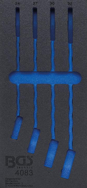 Actual product image BGS Tool Tray 1/3, empty for 4083